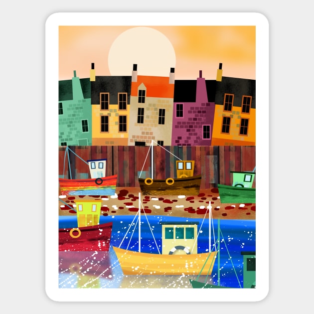 Seaside Town Sticker by Scratch